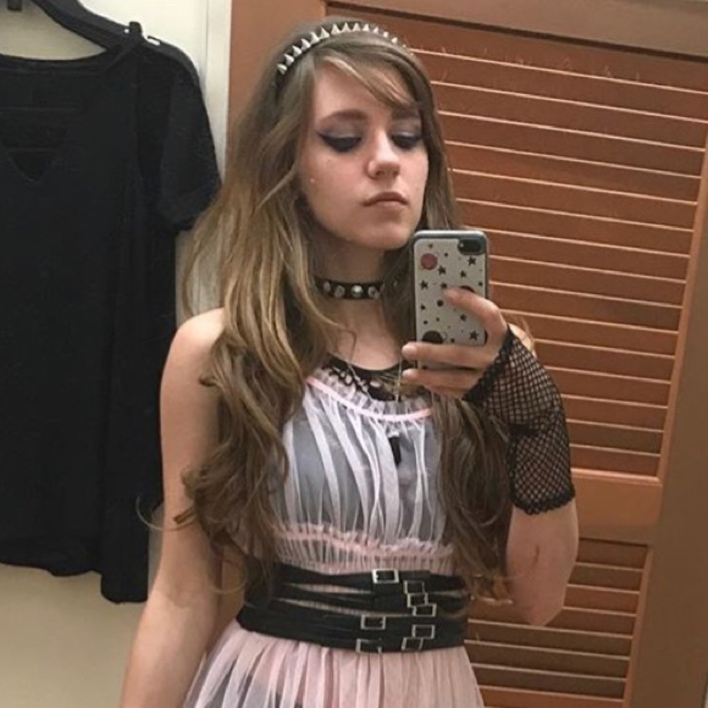 Pastel Goth Spiked Headband